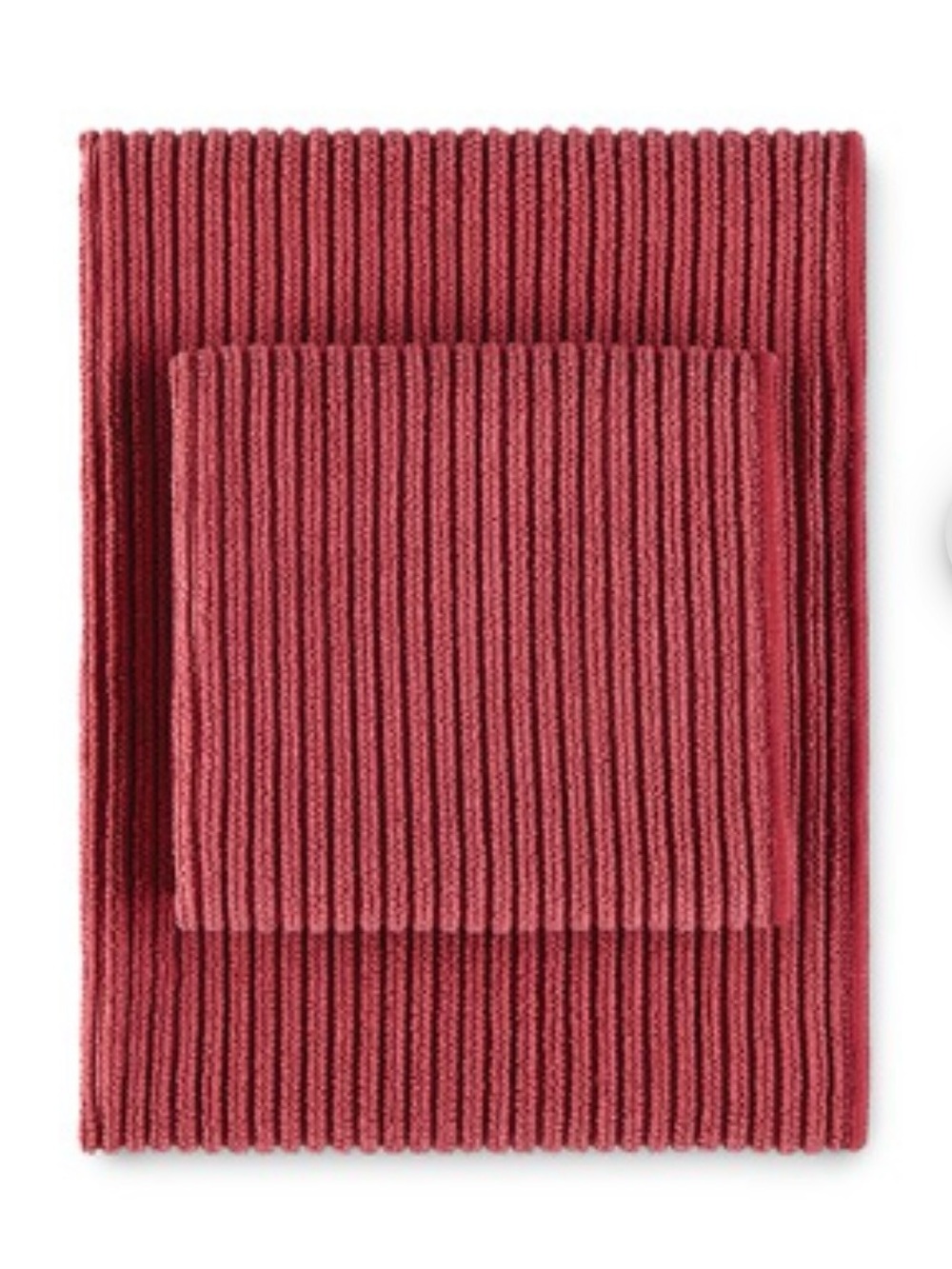 Norwex Kitchen Towel & Cloth Set Channel - Pomegranate